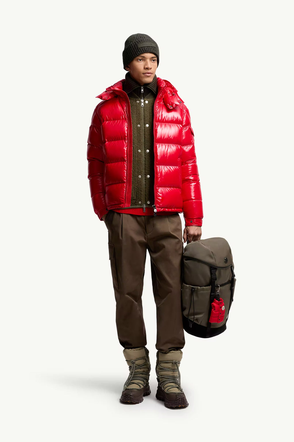 Moncler Hooded Short Jacket