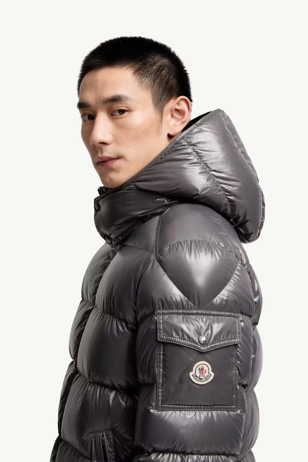 Moncler Hooded Short Jacket